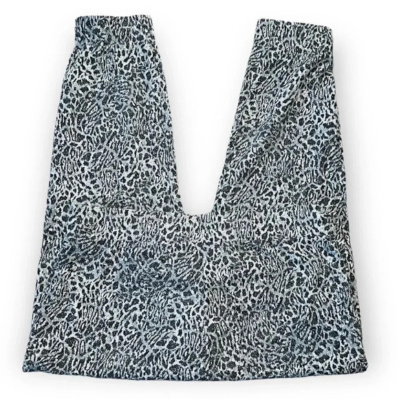 Adyson Parker Heather Grey Combo Print Joggers Size 2X NEW - Picture 8 of 10